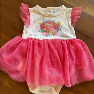 Nicole Miller Pink Baby Outfit